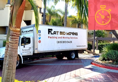 Flat Bid Moving Truck San Diego