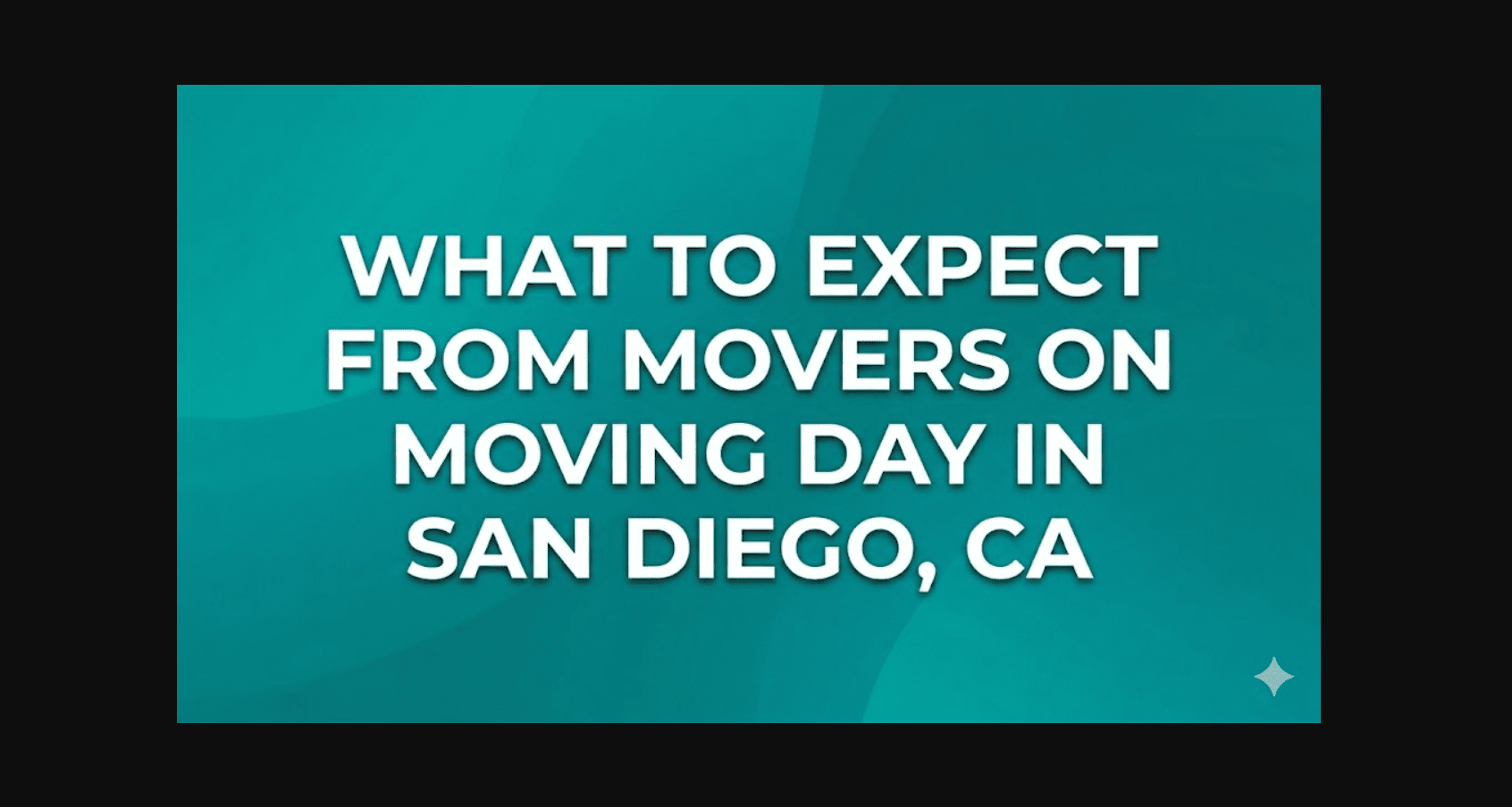 What to Expect From Movers on Moving Day in San Diego, CA